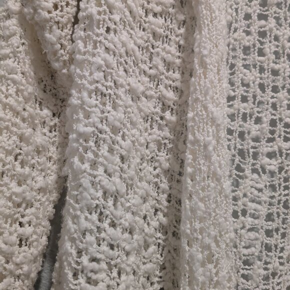 Nomadic Traders White Open Weave Crop Cardigan - One Size - Picture 2 of 6